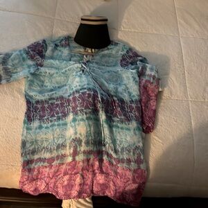 Xl beach or pool cover up. Beautiful